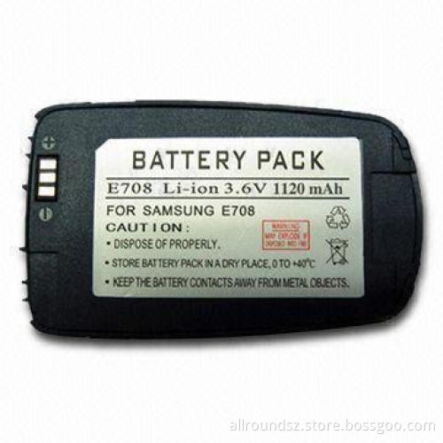 Mobile Phone Battery for Samsung E708